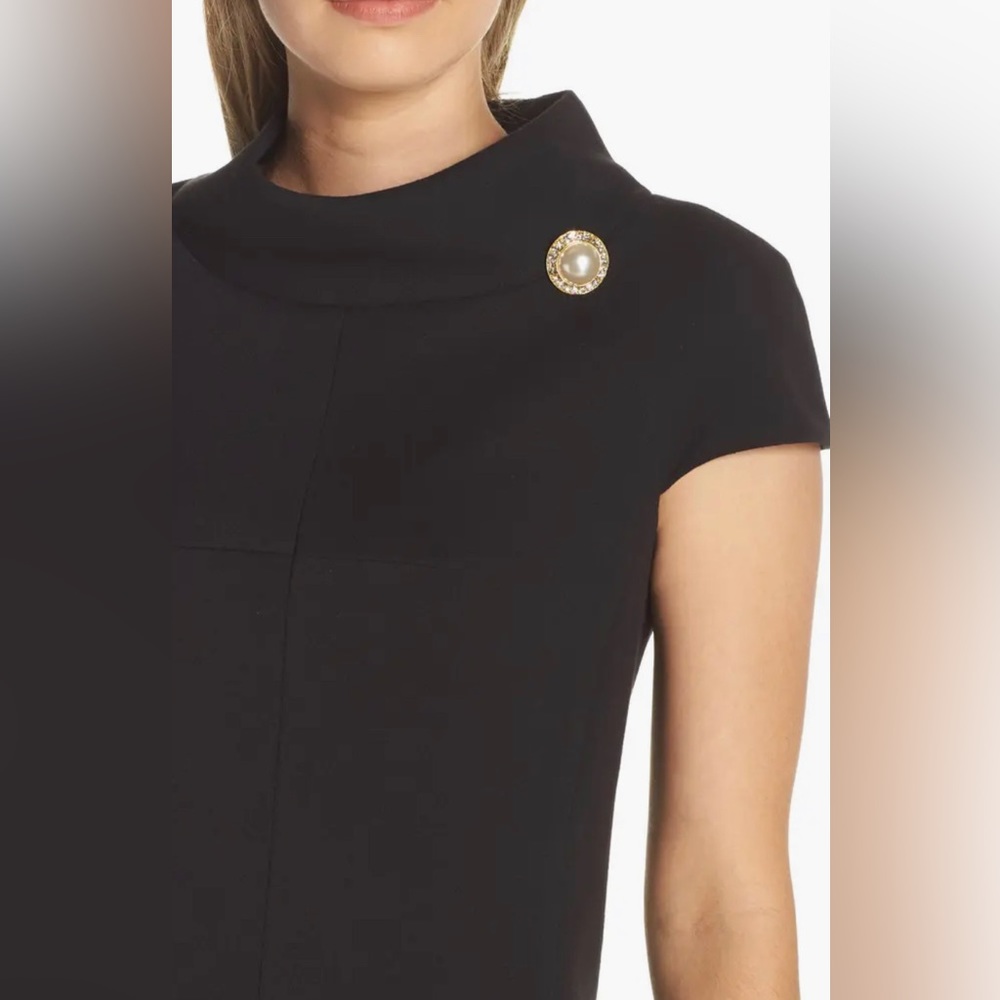 NWT Harper Rose Stand Collar A-Line Dress Size: 10 - Picture 2 of 8